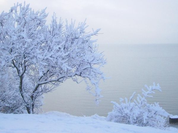 Зима.