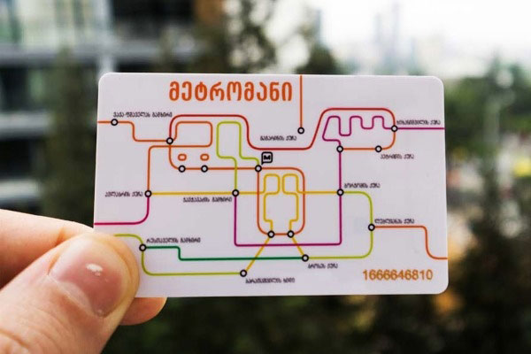 Карта в метро.