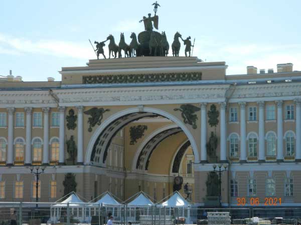 Дворцовая площадь.