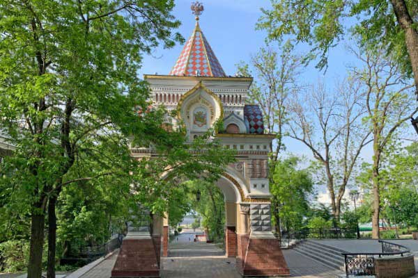 Экскурсия по городу.