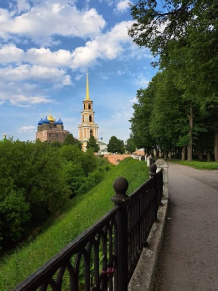 Рязань летом.