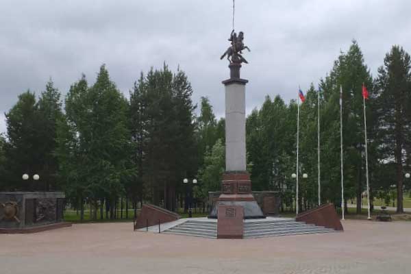 Центр города.