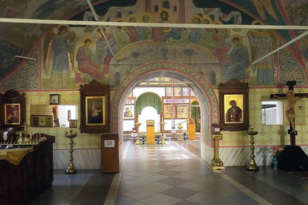 Внутри собора.