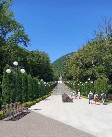 Прогулка.