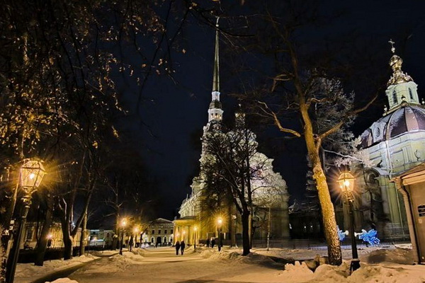 Петропавловская крепость.